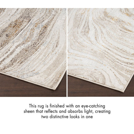 Glitz Gold Marble Runner, 69 x 229 cm – view 3