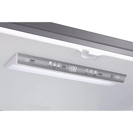 Hisense RQ758N4SASE, Pureflat Multi Door Fridge Freezer, E Rated in Silver