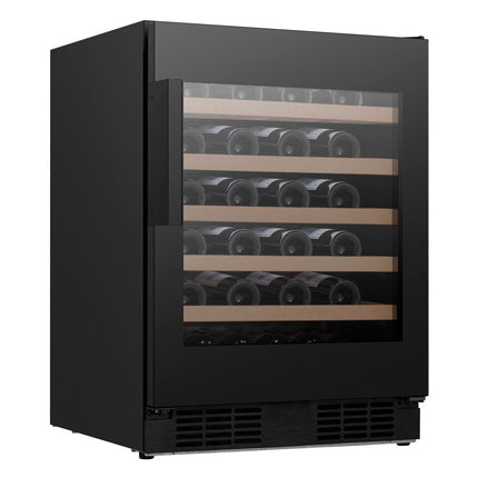Hisense RW3N132GSLF, 46 Bottle Freestanding, Single Zone Wine Cooler, F Rated in Black – view 8