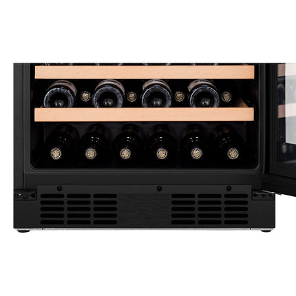 Hisense RW3N132GSLF, 46 Bottle Freestanding, Single Zone Wine Cooler, F Rated in Black – view 5