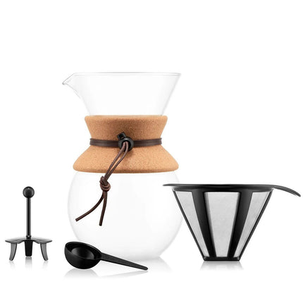 Bodum Pour Over Coffee Maker, 1L with Permanent Filter – view 3