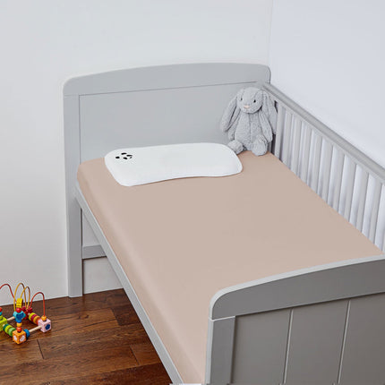 Panda 100% Bamboo Cot Size Fitted Sheets, 2 Pack in 3 Colours – view 5