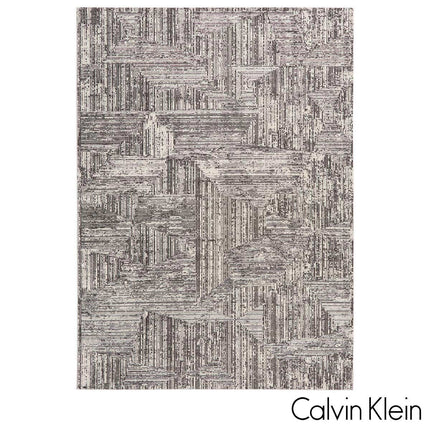 Calvin Klein CK024 Irradiant Cream & Black Rug, in 2 Sizes – view 2