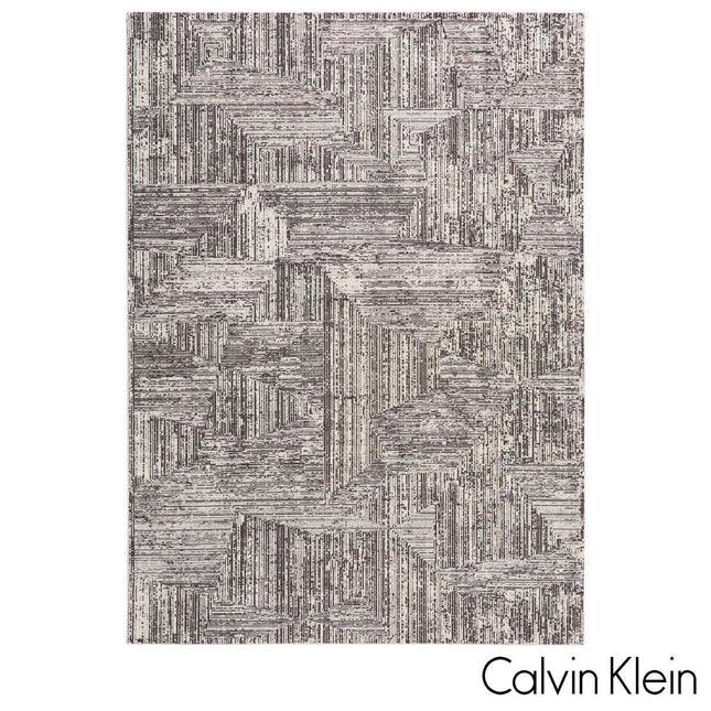 Calvin Klein CK024 Irradiant Cream & Black Rug, in 2 Sizes – view 2