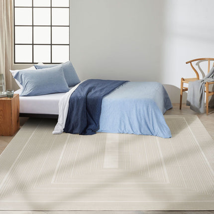 Calvin Klein CK024 Irradiant Ivory Rug, in 2 Sizes