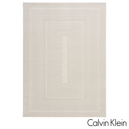 Calvin Klein CK024 Irradiant Ivory Rug, in 2 Sizes – view 2