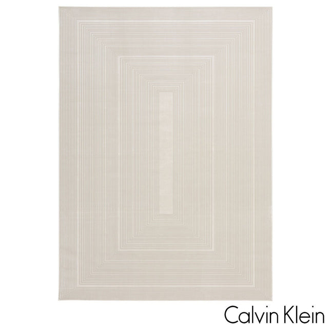 Calvin Klein CK024 Irradiant Ivory Rug, in 2 Sizes – view 2