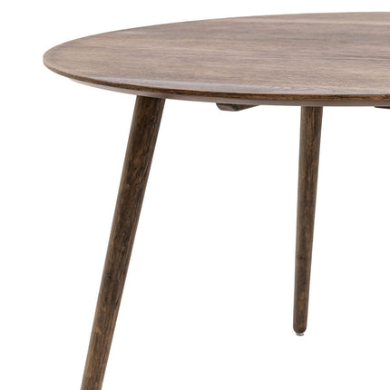 Gallery Hatfield Smoked Round Dining Table, Seats 4 – view 5
