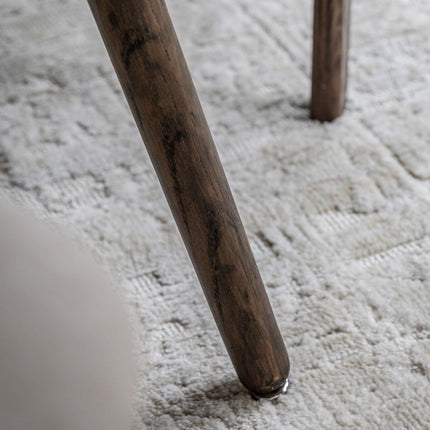 Gallery Hatfield Smoked Square Dining Table, Seats 4 – view 4