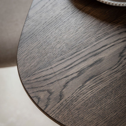 Gallery Hatfield Smoked Small Dining Table, Seats 2 – view 3