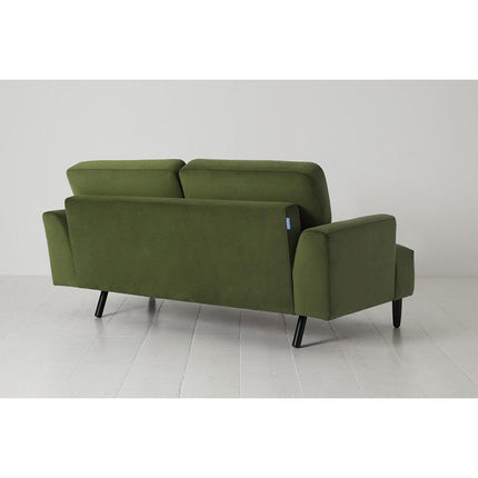 Swyft Model 05 Green Velvet 2 Seater Sofa – view 5
