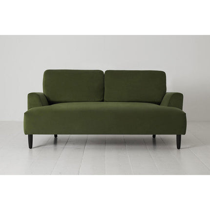 Swyft Model 05 Green Velvet 2 Seater Sofa – view 3