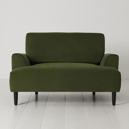 Swyft Model 05 Green Velvet Loveseat – view 3