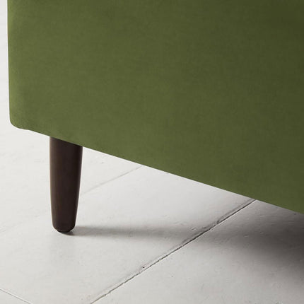 Swyft Model 05 Green Velvet Loveseat – view 7