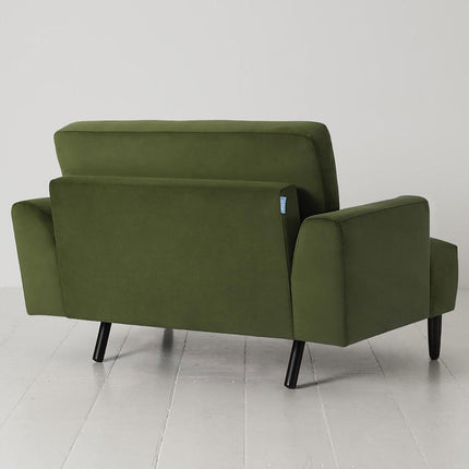 Swyft Model 05 Green Velvet Loveseat – view 5