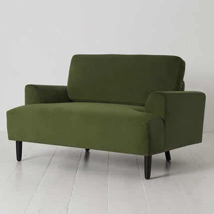 Swyft Model 05 Green Velvet Loveseat – view 4