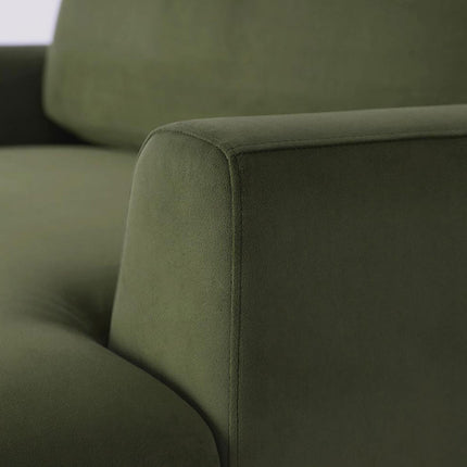 Swyft Model 05 Green Velvet Loveseat – view 6