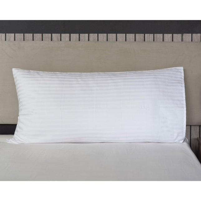 Hotel Suite 540 Thread Count Bolster King Size Pillowcase, 2 Pack, 50 x 90 cm