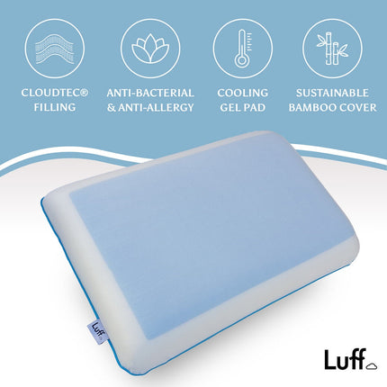 Luff Mayfair Cooling Gel Memory Foam Pillow – view 6
