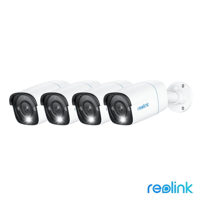 Reolink 8MP (4K) UHD NVR PoE AI Add on Cam 4-Pack