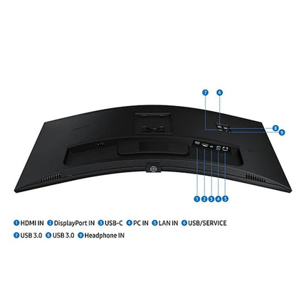 Samsung S65UC 34 Inch UWQHD 100Hz VA Curved Monitor, LS34C652UAUXXU – view 6