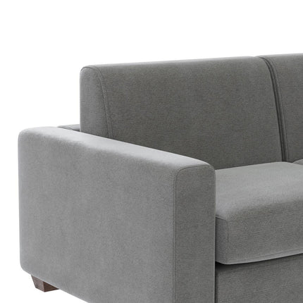 Lucas Dark Grey Fabric Sofa Bed – view 6