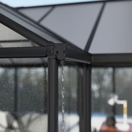 Palram Canopia Triomphe 12ft 5" x 15ft (3.8 x 4.5m) Garden Room Greenhouse – view 7