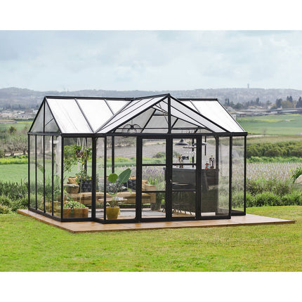 Palram Canopia Triomphe 12ft 5" x 15ft (3.8 x 4.5m) Garden Room Greenhouse – view 2