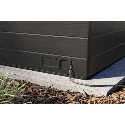 Suncast 8ft 3" x 7ft 4" (2.5 x 2.2m) Cabana Bar Shed – view 8