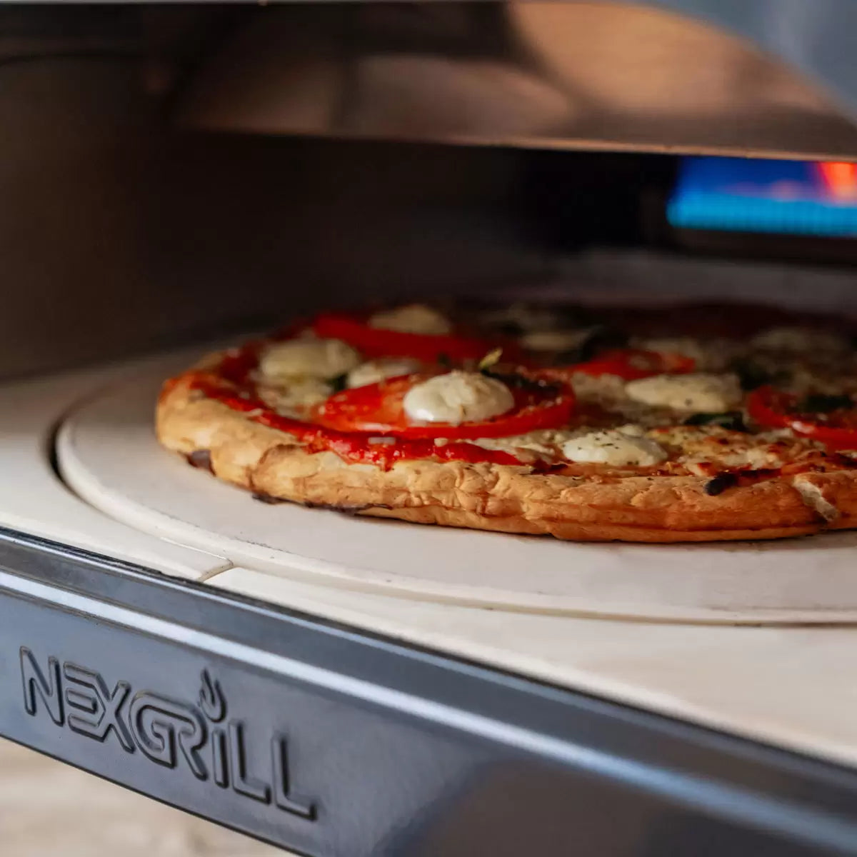 Nexgrill Ora Gas Powered 16" Rotating Pizza Oven Bundle