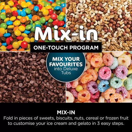 Ninja CREAMi Deluxe 10-in-1 Ice Cream Maker, NC501UK