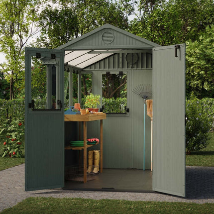 Keter 6ft 3" x 8ft (1.9 x 2.4m) Potting Shed – view 7