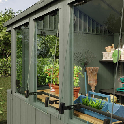 Keter 6ft 3" x 8ft (1.9 x 2.4m) Potting Shed – view 4