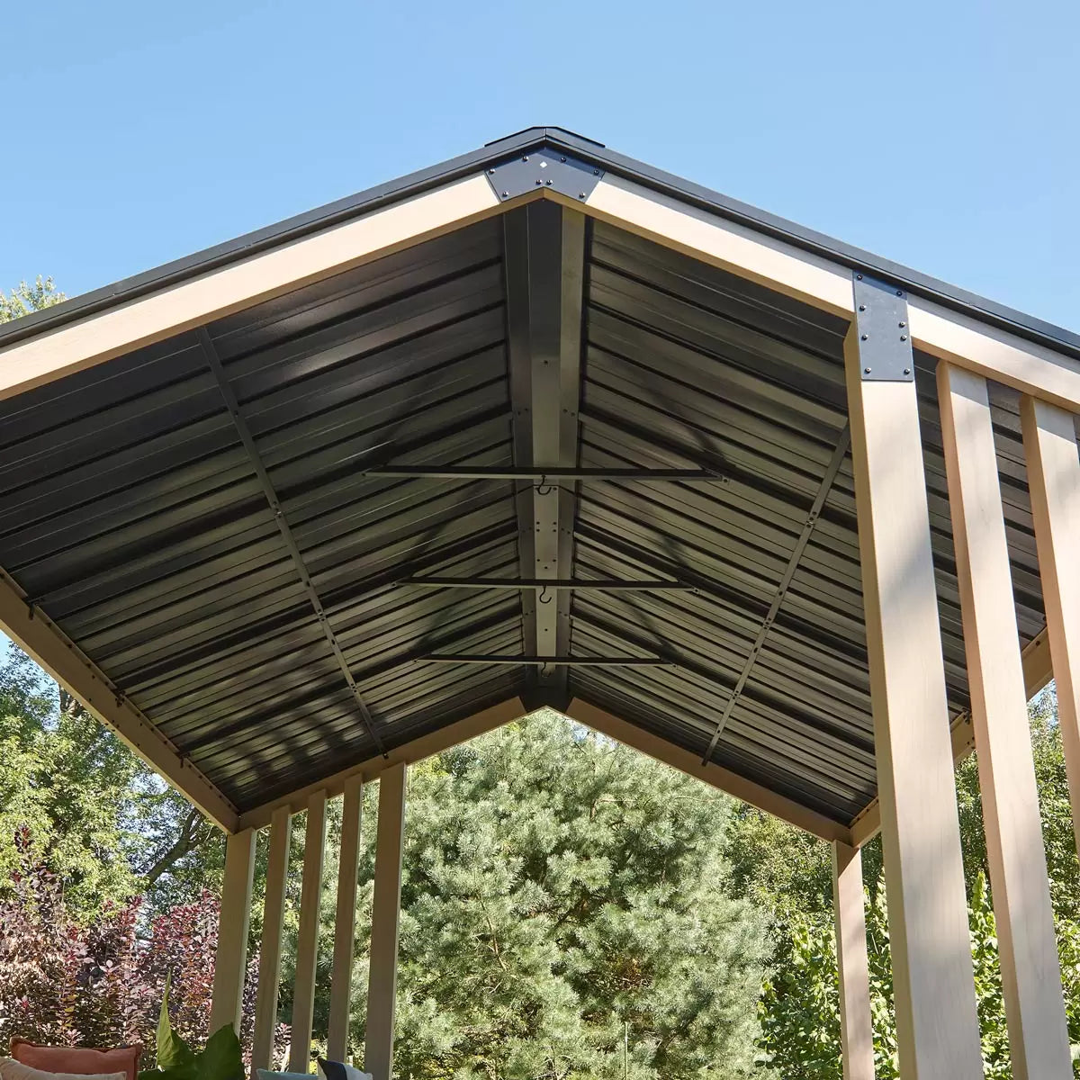 Sojag Lito 10ft x 12ft (3m x 3.6m) Aluminium Gazebo with Galvanised Steel Roof