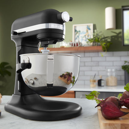 KitchenAid Heavy Duty Stand Mixer 5.2L, Cast Iron Black, 5KSM55SXXBBM – view 3