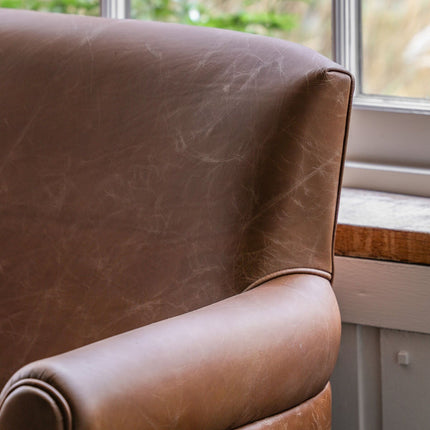 Gallery Mr. Paddington Vintage Brown Leather 2 Seater Sofa – view 5