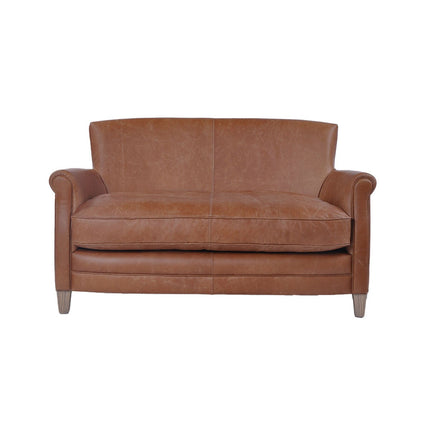 Gallery Mr. Paddington Vintage Brown Leather 2 Seater Sofa – view 7