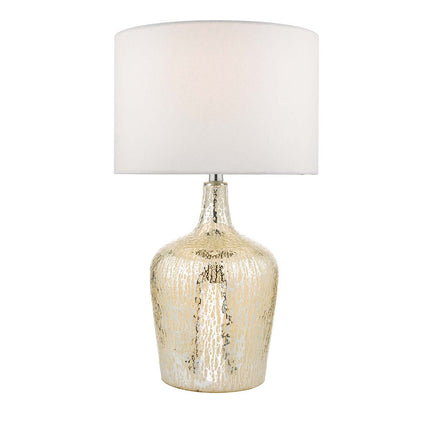 Lolek Silver Glass Dual Light Table Lamp – view 3
