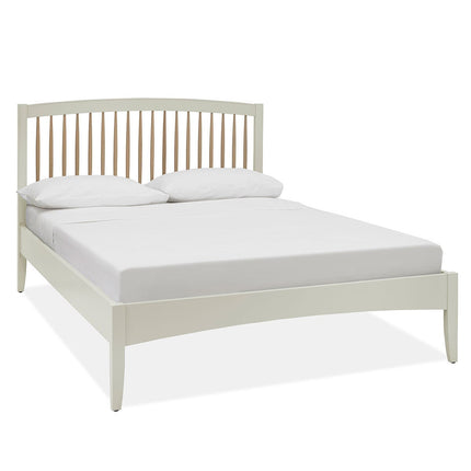 Bentley Designs Whitby Scandi Oak & Soft Grey Bed Frame in 2 Sizes – view 4