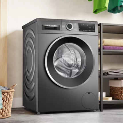 Bosch WGG244ZCGB Series 6, 9kg Washing Machine, A Rated in Graphite
