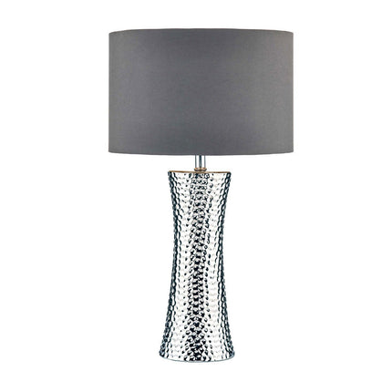 Bokara Hammered Effect Ceramic Table Lamp – view 3
