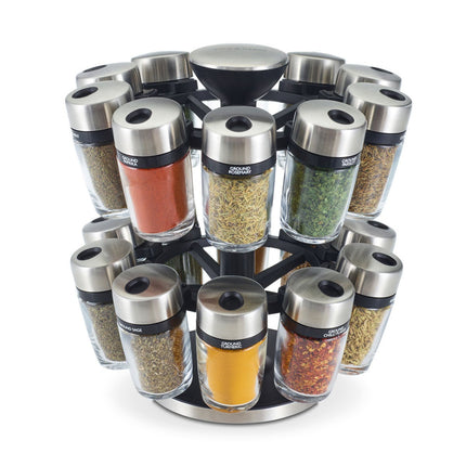 Cole & Mason 20 Jar Filled Spice Rack Carousel – view 2