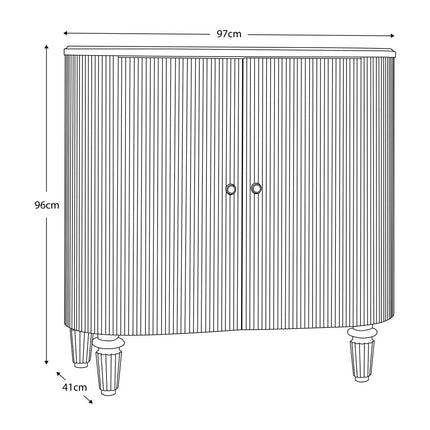Jeeves Silver Drinks Cabinet – view 2