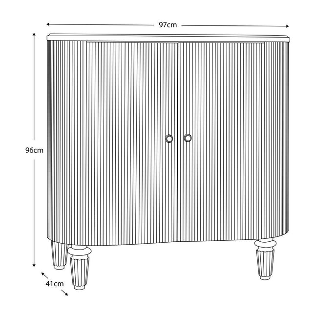Jeeves Silver Drinks Cabinet – view 2