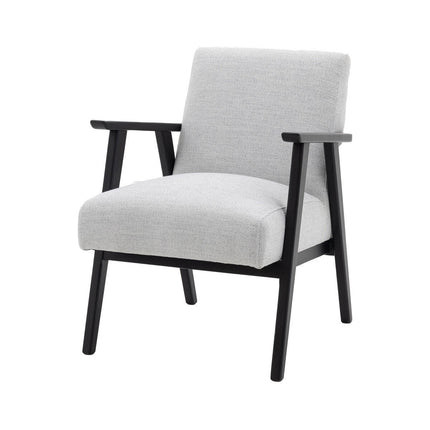 Gallery Neyland Mottled Stone Linen Armchair – view 7