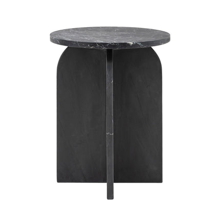 Gallery Amalfi Black Marble Side Table – view 7