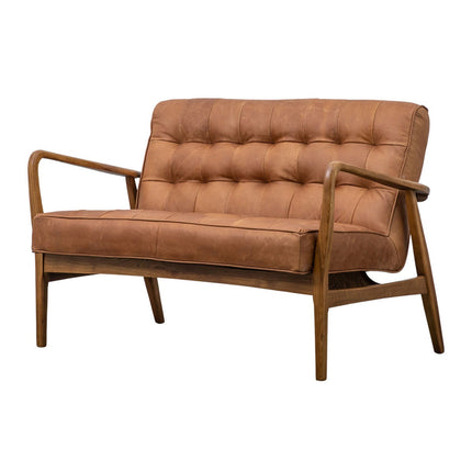 Gallery Humber Vintage Brown Leather 2 Seater Sofa – view 7