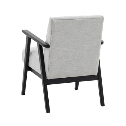 Gallery Neyland Mottled Stone Linen Armchair – view 8