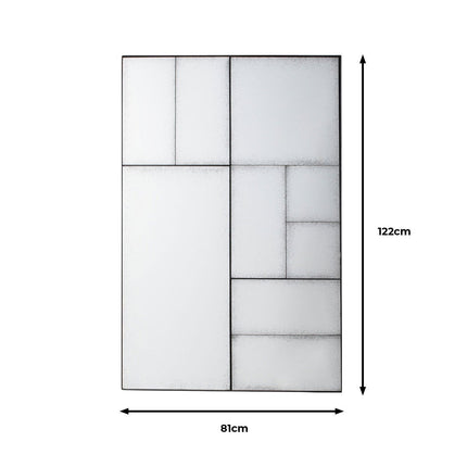 Gallery Broadheath Antique Rectangular Mirror, 81 x 122cm – view 2