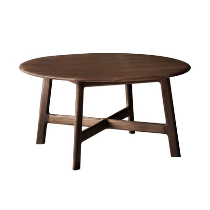 Gallery Madrid Walnut Round Coffee Table – view 6
